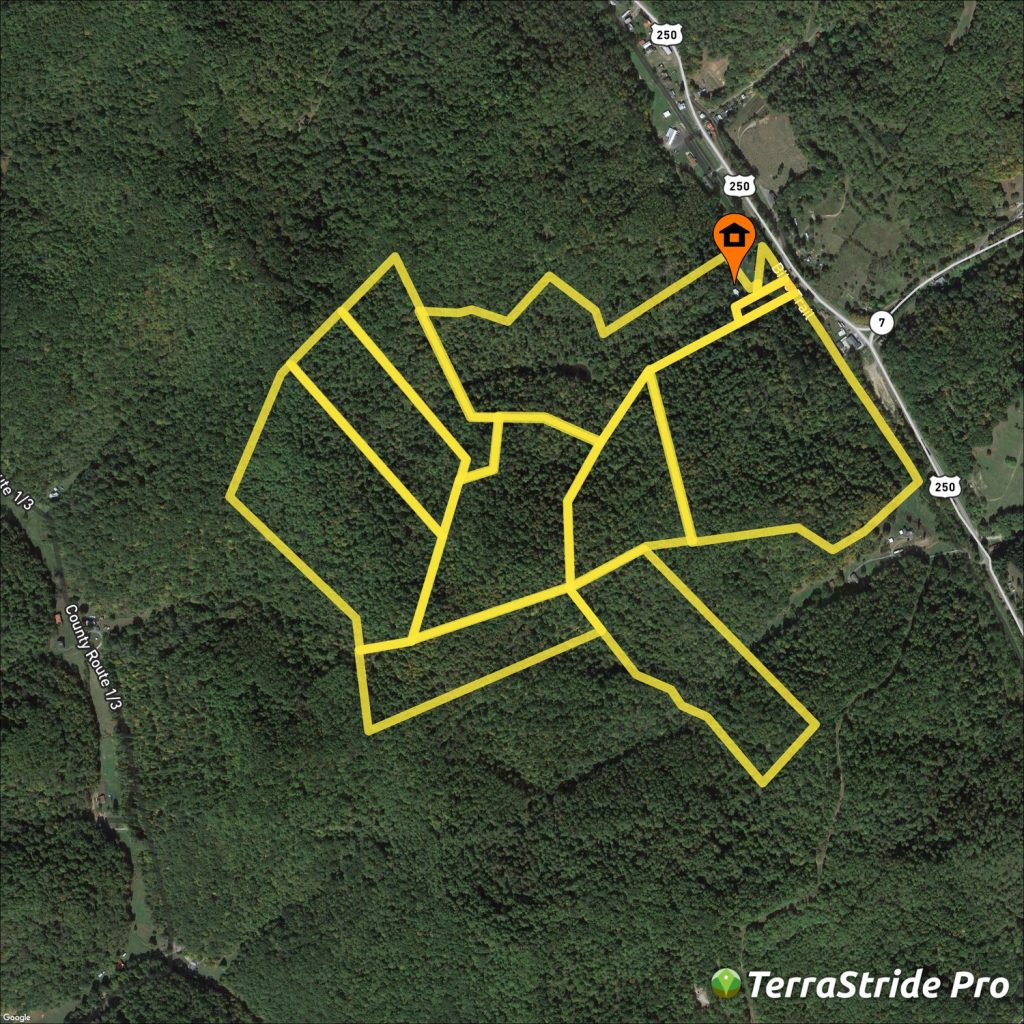 WV Wetzel County 224 Acres LEASED Hunt and Ag Land Leasing of America